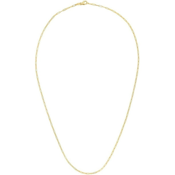 Unisex Jewelry 1.5mm 14k Yellow Gold Filled Solid Cable Chain The Men's Jewelry Store Unisex Jewelry 1.5mm 14k Yellow Gold Filled Solid Cable Chain The Men's Jewelry Store